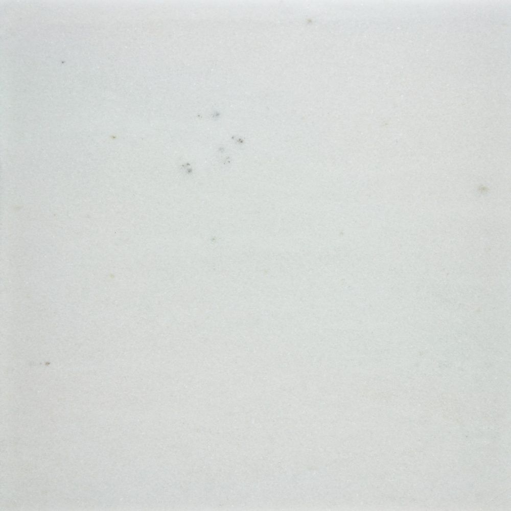 Thassos Snow White A4 marble sample 1