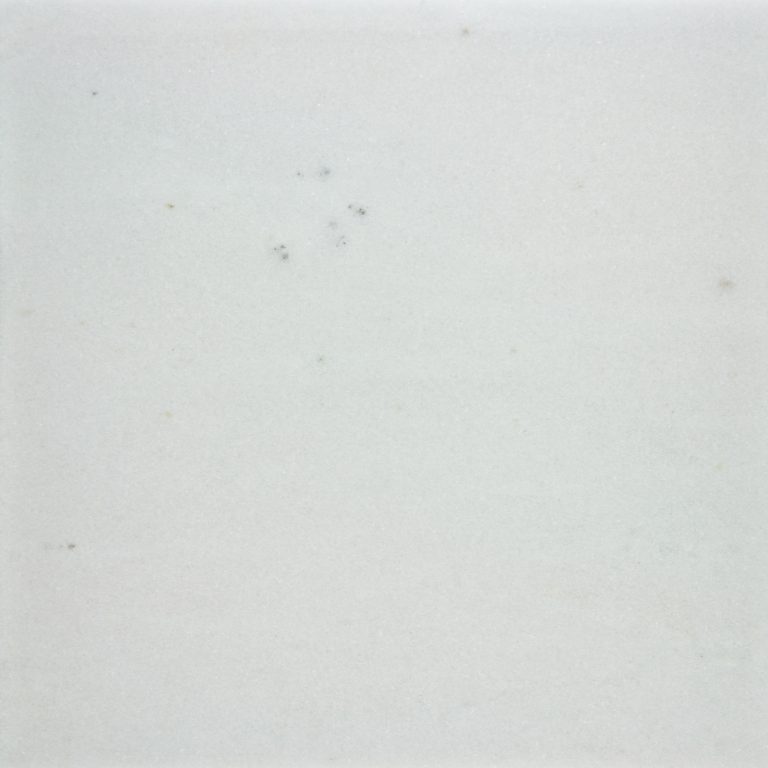 Thassos Snow White A4 marble sample 1