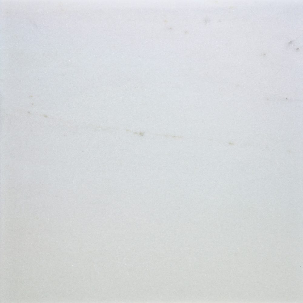 Thassos Snow White A4 marble sample 2