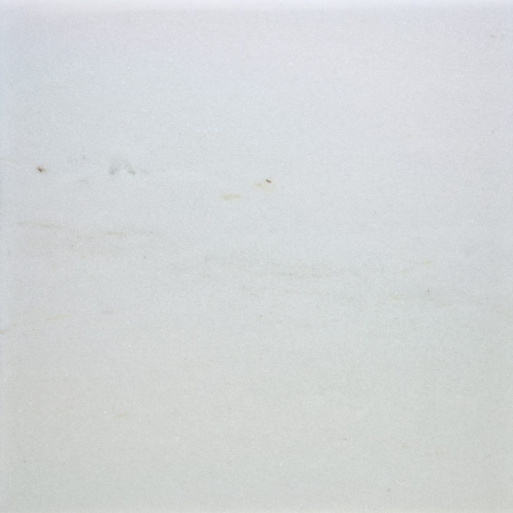 Thassos Snow White A4 marble sample 3