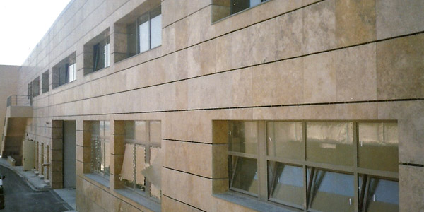 Planetarium Greece marble facade